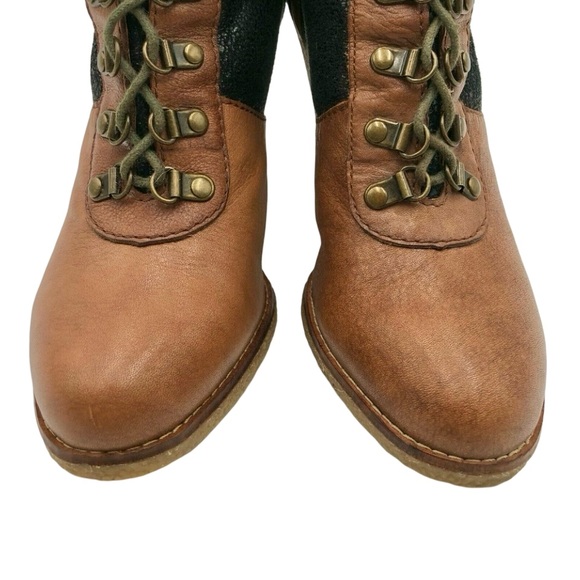 Sam Edelman Tara Two Tone Bootie Sz 6.5 - Picture 4 of 15